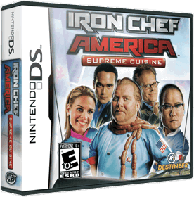 Iron Chef America: Supreme Cuisine - Box - 3D (North America) - 867x881