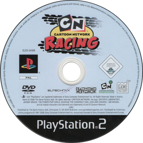 Cartoon Network Racing - Disc (Europe) - 785x784