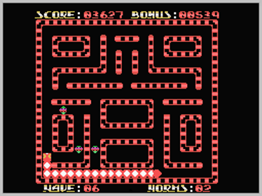 Nibbli: Son of Nibbler - Screenshot - Gameplay (World) - 256x192