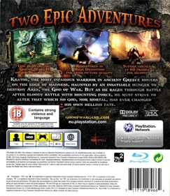 God of War Collection - Box - Back (Europe) - 759x877