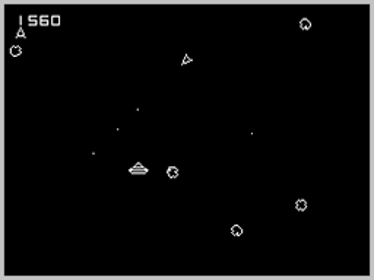 Asteroids - Screenshot - Gameplay (World) - 256x192