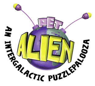 Pet Alien: An Intergalactic Puzzlepalooza - Clear Logo (North America) - 1096x992