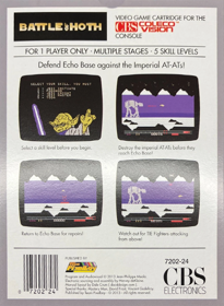 Battle of Hoth - Box - Back (World) - 497x680
