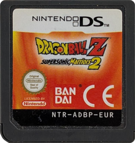 Dragon Ball Z: Supersonic Warriors 2 - Cart - Front (Europe) - 1333x1417