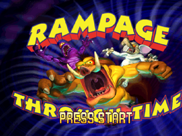 Rampage Through Time - Screenshot - Game Title (World) - 640x480