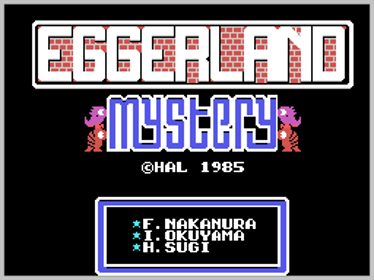 Eggerland Mystery - Screenshot - Game Title (World) - 256x192