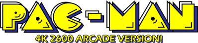 Pac-Man 4k (New) - Clear Logo (World) - 640x140
