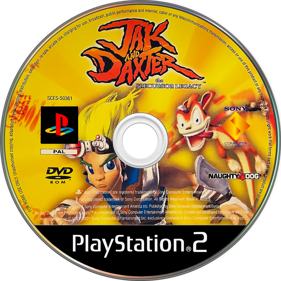 Jak and Daxter: The Precursor Legacy - Disc (Europe) - 1280x1280