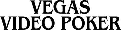 Vegas Video Poker - Clear Logo (North America) - 3415x865