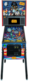 Star Wars Comic Art - Arcade - Cabinet (World) - 582x1619