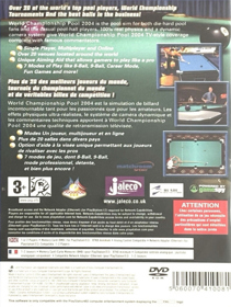 World Championship Pool 2004 - Box - Back (Europe) - 812x1079
