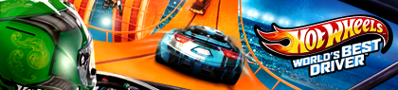 Hot Wheels: World's Best Driver - Banner (World) - 420x95