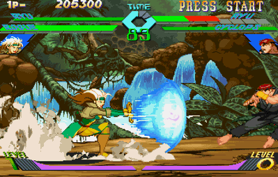 X-Men vs. Street Fighter - Screenshot - Gameplay (Japan) - 352x224