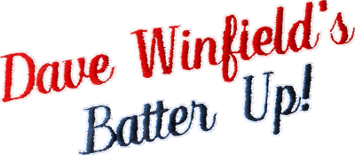 Dave Winfield's Batter Up! - Clear Logo (North America) - 2400x1051