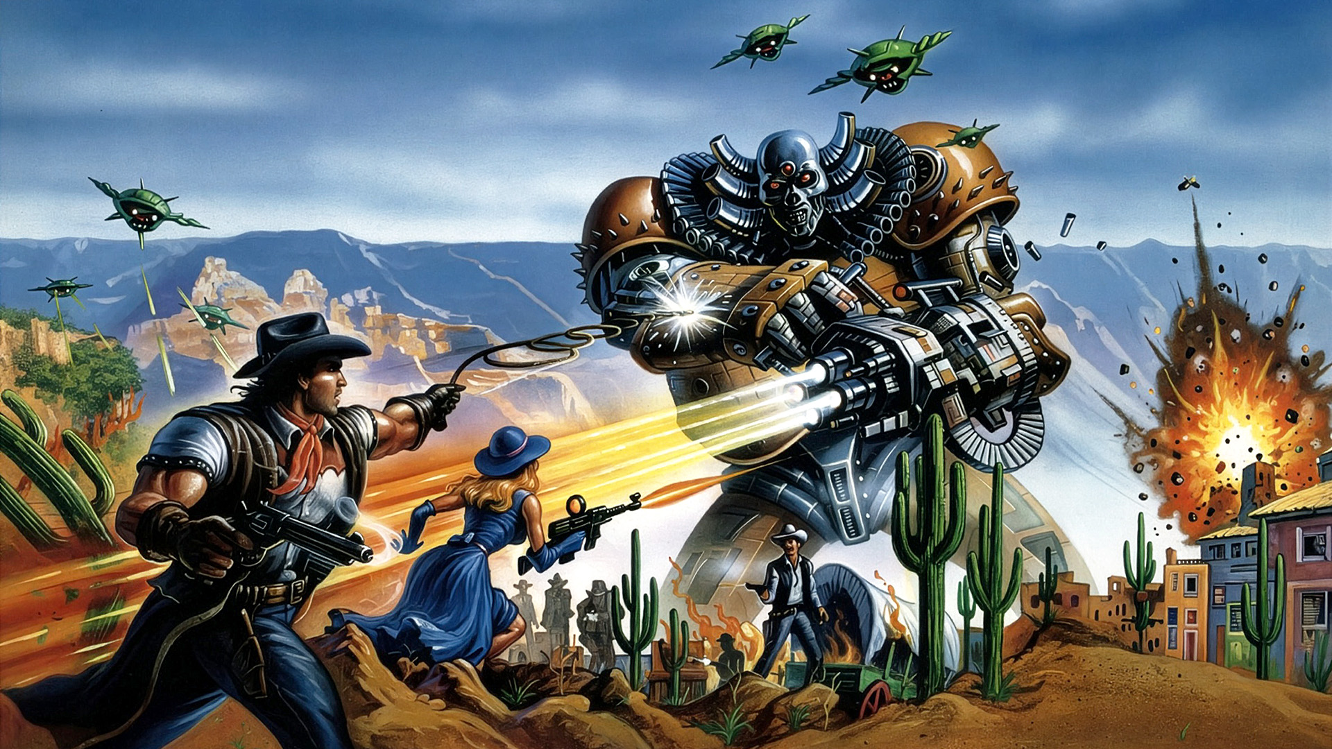 Illustration of Wild Guns
