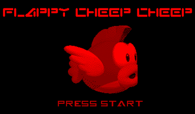 Flappy Cheep Cheep - Screenshot - Game Title (World) - 384x224