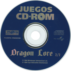 Dragon Lore: The Legend Begins - Disc (Spain) - 1080x1080