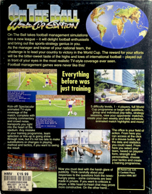 On the Ball: World Cup Edition - Box - Back (United Kingdom) - 1252x1591