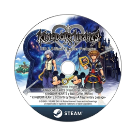 Kingdom Hearts HD 2.8 Final Chapter Prologue - Fanart - Disc (North America) - 500x500