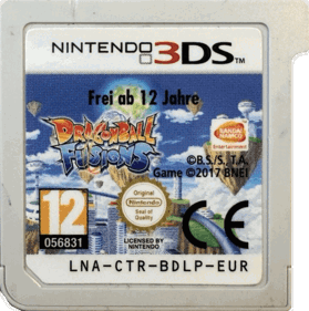 Dragon Ball Fusions - Cart - Front (Europe) - 848x853