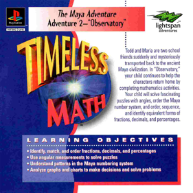 Timeless Math Adventure 2: Maya, Observatory - Box - Front (North America) - 1000x1000