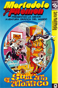 Mortadelo y Filemon: El Sulfato Atomico - Box - Front (Spain) - 4007x6023