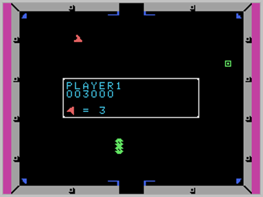 Omega Race - Screenshot - Gameplay (World) - 256x192