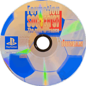 Formation Soccer '97: The Road to France - Disc (Japan) - 600x600