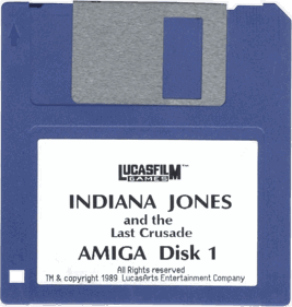 Indiana Jones and the Last Crusade: The Graphic Adventure - Disc (Europe) - 745x783