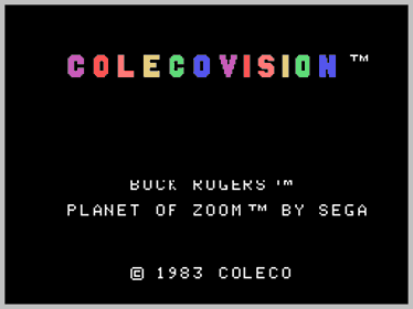 Buck Rogers: Planet of Zoom - Screenshot - Game Title (World) - 256x192