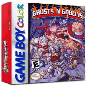 Ghosts 'n Goblins - Box - 3D (North America) - 1016x998