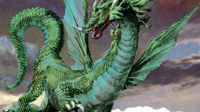 Emerald Dragon - Fanart - Background (Japan) - 1920x1080