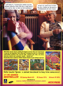 RollerCoaster Tycoon - Advertisement Flyer - Front (United Kingdom) - 1440x1979