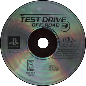 Test Drive: Off-Road 3 - Disc (North America) - 1500x1500