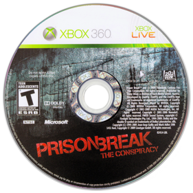 Prison Break: The Conspiracy - Disc (North America) - 900x900