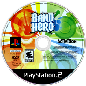Band Hero - Disc (North America) - 1280x1280