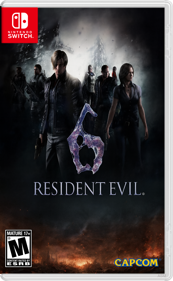 Resident Evil 6 - Box - Front (North America) - 1442x2339