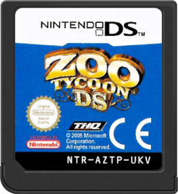 Zoo Tycoon DS - Cart - Front (United Kingdom) - 517x564