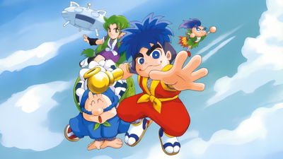 Ganbare Goemon: Hoshizorashi Dynamites Arawaru!! - Fanart - Background (Japan) - 1920x1080