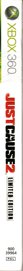 Just Cause 2 - Box - Spine (Europe) - 383x4508