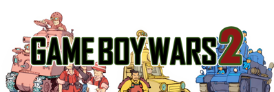 Game Boy Wars 2 - Arcade - Marquee (World) - 1280x431