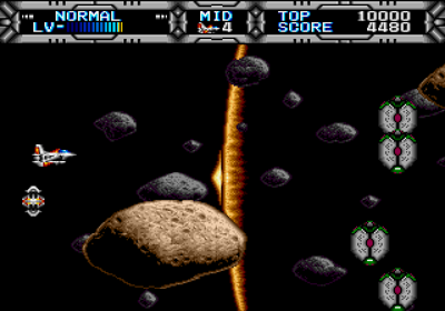 Gaiares - Screenshot - Gameplay (World) - 640x448