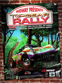 Top Gear Rally - Advertisement Flyer - Front (North America) - 2000x2650