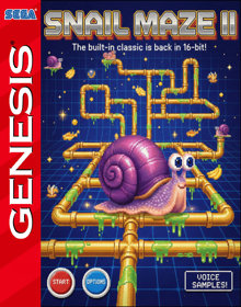 Snail Maze II - Fanart - Box - Front (World) - 798x1016