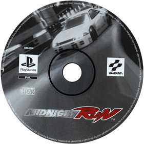 Midnight Run: Road Fighter 2 - Disc (Europe) - 650x650