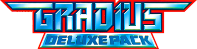 Gradius: Deluxe Pack - Clear Logo (Japan) - 2096x522