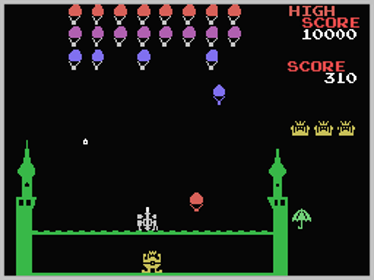 King & Balloon (Team Pixelboy) - Screenshot - Gameplay (World) - 256x192