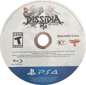 Dissidia Final Fantasy NT - Disc (North America) - 1481x1461