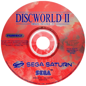 Discworld II: Missing Presumed...!? - Disc (Europe) - 1000x1000