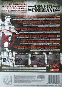 Covert Command - Box - Back (Europe) - 985x1387